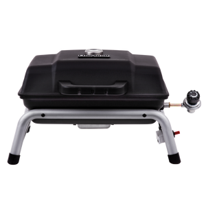 1-Burner Portable Propane Gas Grill in Black