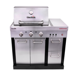 Medallion Series Modular Outdoor Kitchen Amplifire 3-Burner Gas Grill