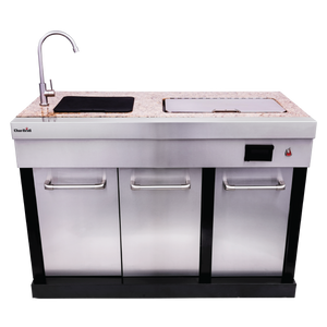 Medallion Series Modular Outdoor Kitchen Entertainment Module