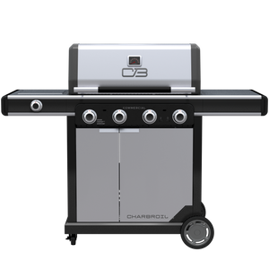 Charbroil Commercial Series 4 Burner Gas Grill & Griddle, Stainless Steel